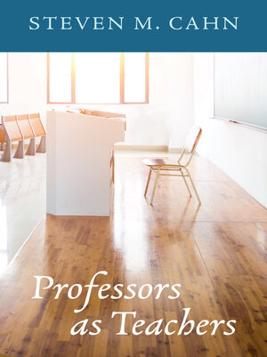 cover image of Professors as Teachers